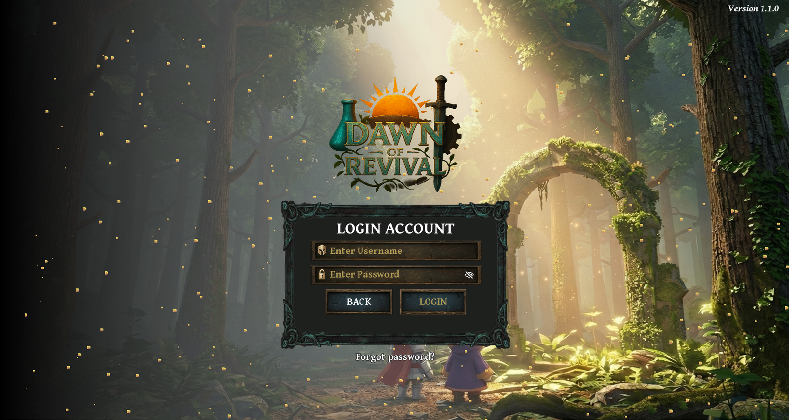 Login Screen
